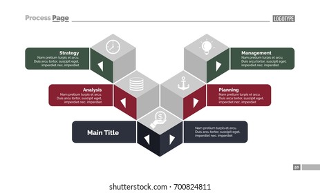 Five Cubes Slide Template