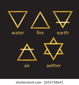 Os cinco elementos simbolizam fogo, água, terra, ar e éter (ou espírito vazio). Alcançar mais saúde, poder, conhecimento, sabedoria e felicidade.