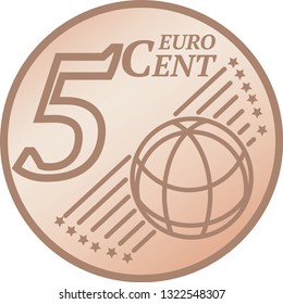 Five Euro Cent Coin