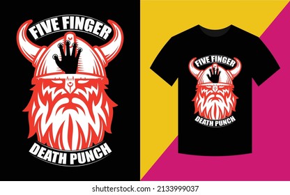 Five Finger Skull T-Shirt High Quality is Unique Design.
