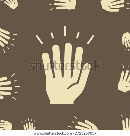 Five fingers artful useful trendy stylish design vector Illustration gorgeous colorful background.eps