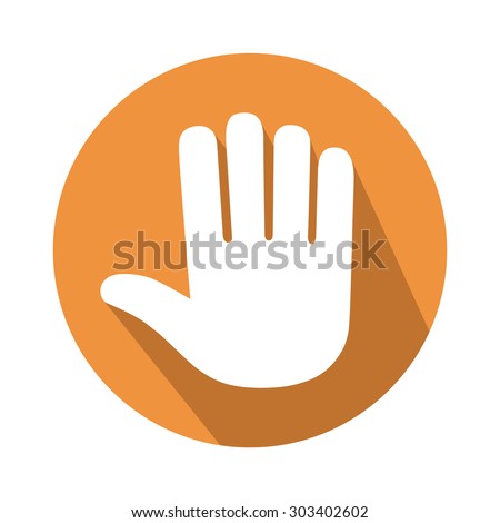 five fingers gesture