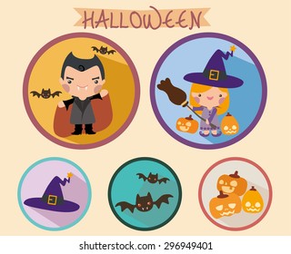 five halloween icon