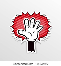 Five hand

