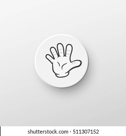 Five hand Button