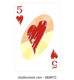 five of hearts