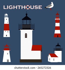 five houselights and seagull
