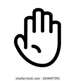 cinco iconos o logotipo símbolo de signo aislado ilustración vectorial - iconos vectoriales de estilo negro de alta calidad
