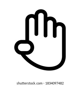 cinco iconos o logotipo símbolo de signo aislado ilustración vectorial - iconos vectoriales de estilo negro de alta calidad
