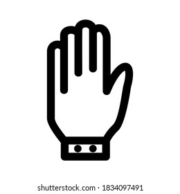 cinco iconos o logotipo símbolo de signo aislado ilustración vectorial - iconos vectoriales de estilo negro de alta calidad
