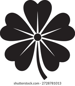 Five leaves flower logo Vector Art, Icons, and Graphics for designers