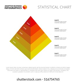 Five Levels Pyramid Slide Template