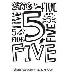 five logo inspirational quotes typography lettering design