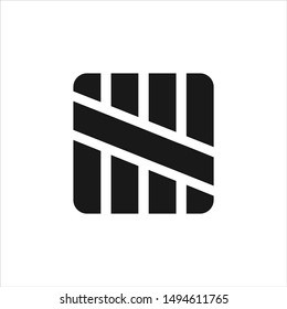 Five Logo. Number 5 Symbol. Icon Vector Eps 10.