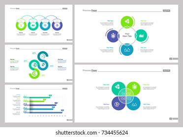 Five Management Slide Template Set