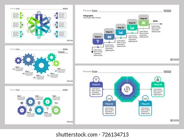 Five Marketing Slide Templates Set