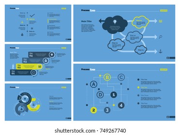 Five Marketing Slide Templates Set