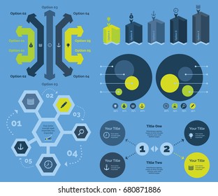 Five Marketing Templates Set