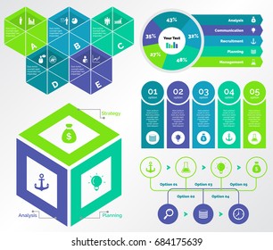 Five Marketing Templates Set
