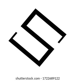 Five Number Icon Logo Design