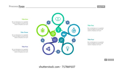 Five Options Plan Slide Template