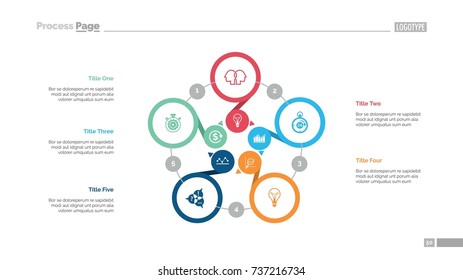 Five Options Plan Slide Template
