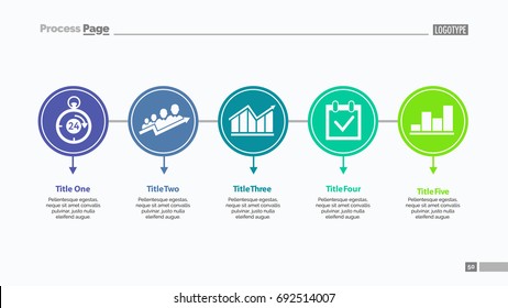 Five Options Slide Template