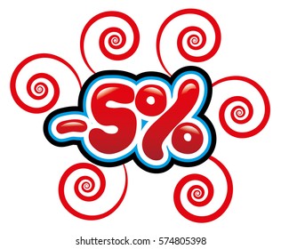 Five percent discount