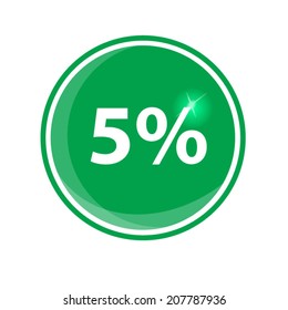 Five percent, isolated 5%