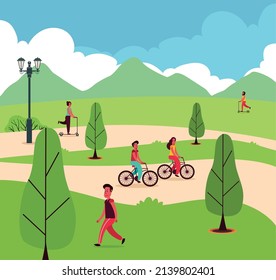 five persons in car free day scene