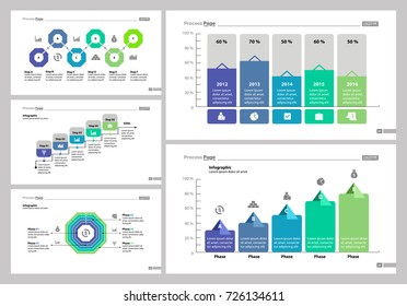 Five Planning Slide Templates Set