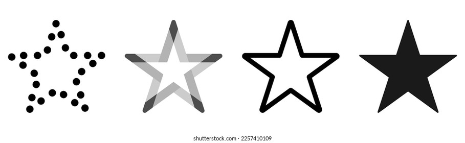 Svg Desenho Preto Mão Desenhada Estrela De Cinco Pontas Ilustração