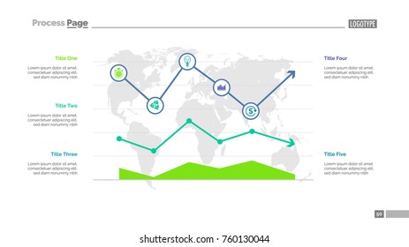 Five Points Charts Slide Template