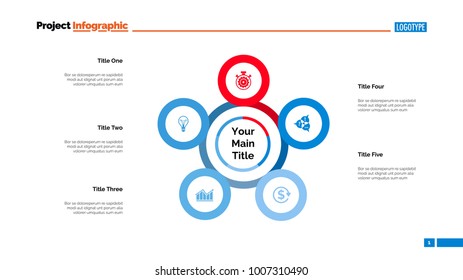 Five Points Strategy Slide Template