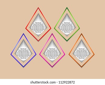 five rectangles
