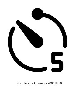 five seconds timer