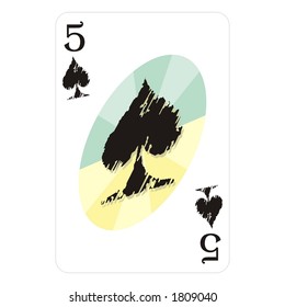 five of spades