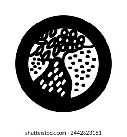 Five Spices icon in vector. Logotype
