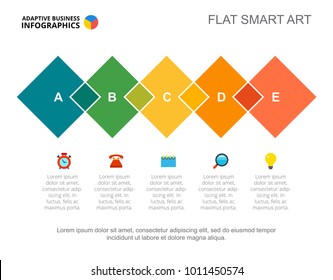 Five Stages Approach Slide Template