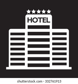 Five Star Hotel Icon Stock Vector (Royalty Free) 332761919