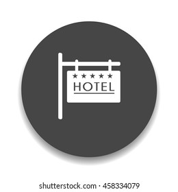 Five star hotel icon