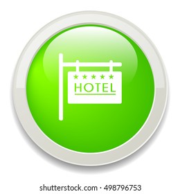 Five star hotel icon