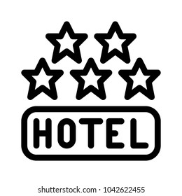 Five Star Hotel Symbol