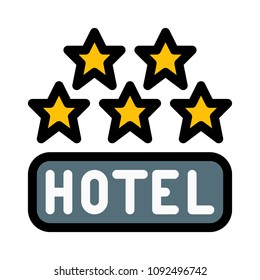 Five Star Hotel Symbol