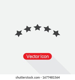 Five Star Icon Vector Illustration Eps10