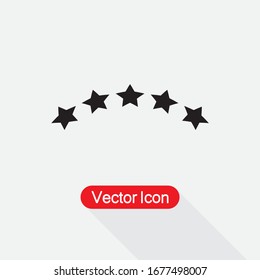 Five Star Icon Vector Illustration Eps10
