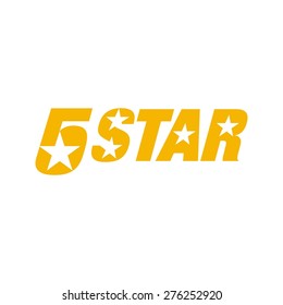 Five Star Logo Template