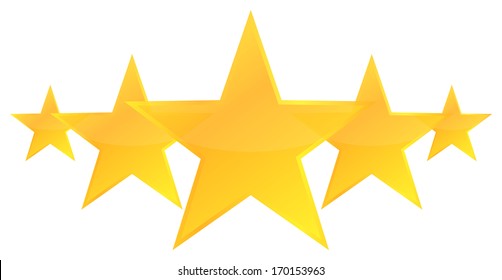 Five Star Premium Quality Product Vector