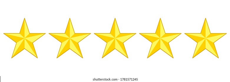 Five Star Premium Quality Product Vector