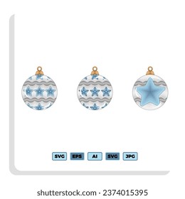 Five star product rating review flat icon for apps and websites